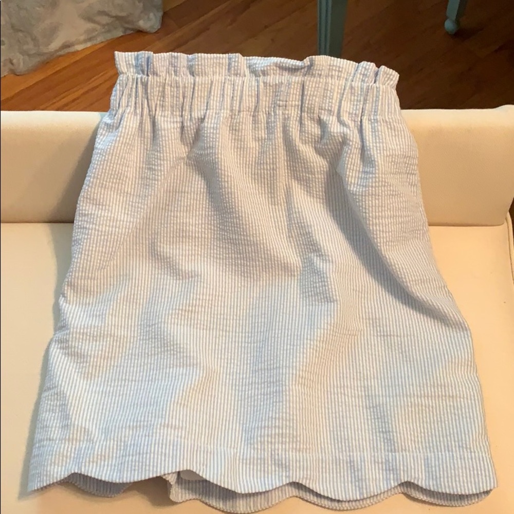 Lauren James seersucker skirt